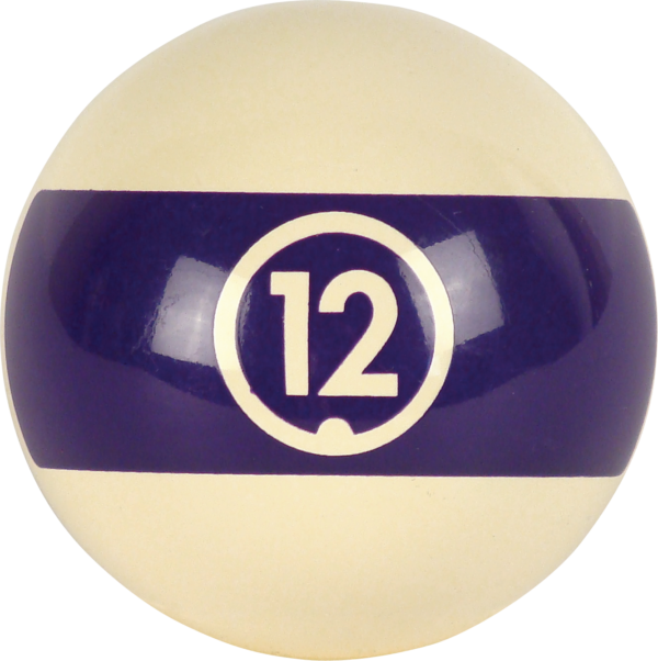 RBCONT_12 Aramith Continental Replacement Ball – #12 | Golden Break Billiards